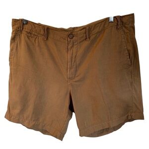 Men’s Tan Polo Linen/Cotton Shorts size 38